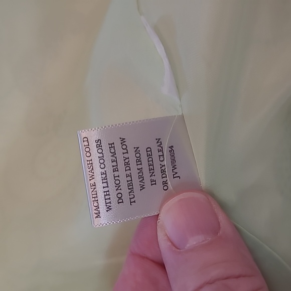 Janeville Trench Coat with Flower Buttons Retro Look - Picture 14 of 16